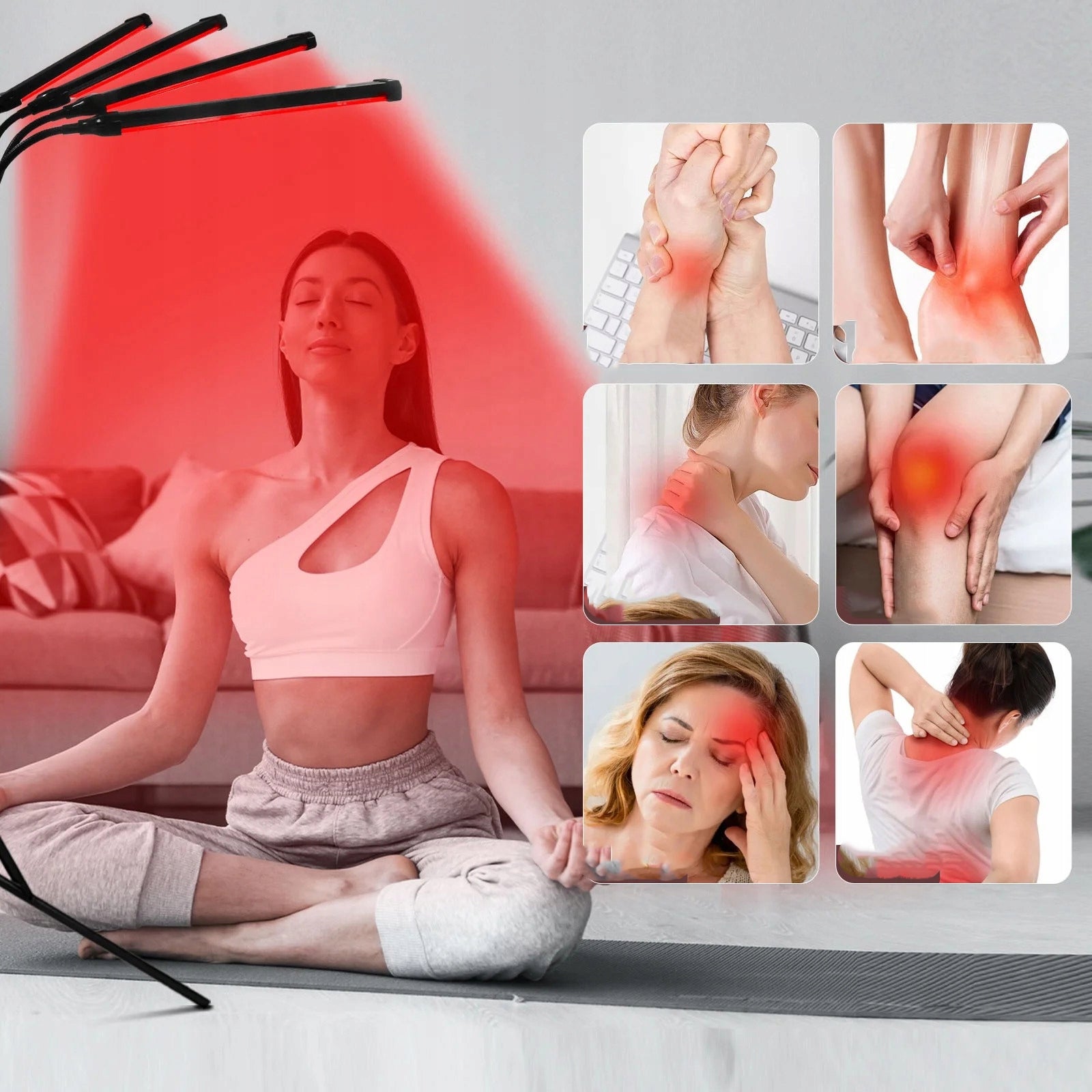Infrared Red Light Floor Lamp 660nm 850nm 940nm LED Medical device no