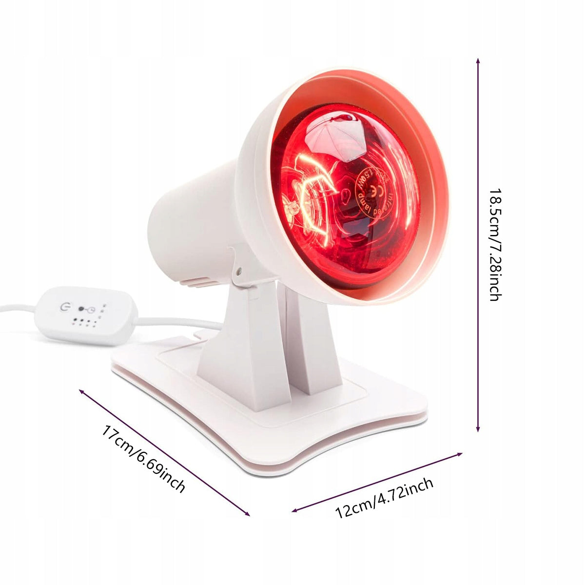 Infrared Therapeutic Infrared Radiator Lamp 150w Manufacturer of a medical device 6942201824730