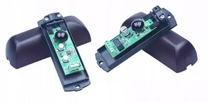Infrared barrier rotating photocells for gate + COVERS Brand Wan-Elektronik