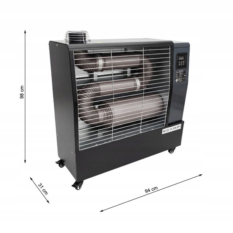 Infrared heater INDUSTRIAL workshop WAREHOUSE hall 13 kW Packaging status original