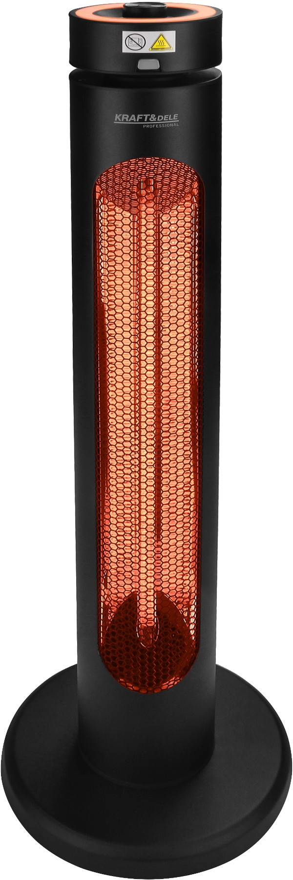 Infrared heater electric heater 2,5kW adjustable Manufacturer code KD6502