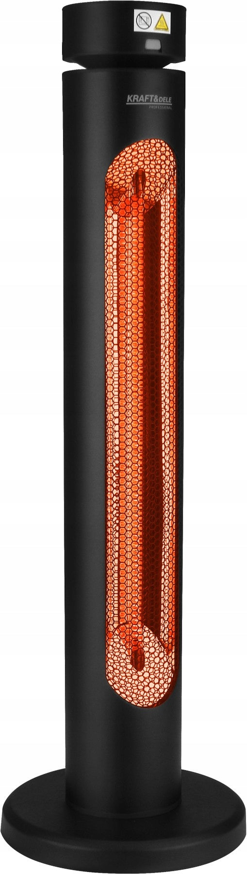 Infrared heater electric heater 2,5kW adjustable