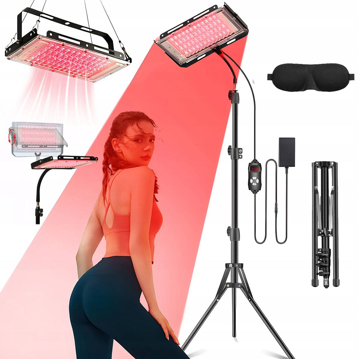 Infrared lamp for red light therapy photon 660-880mm