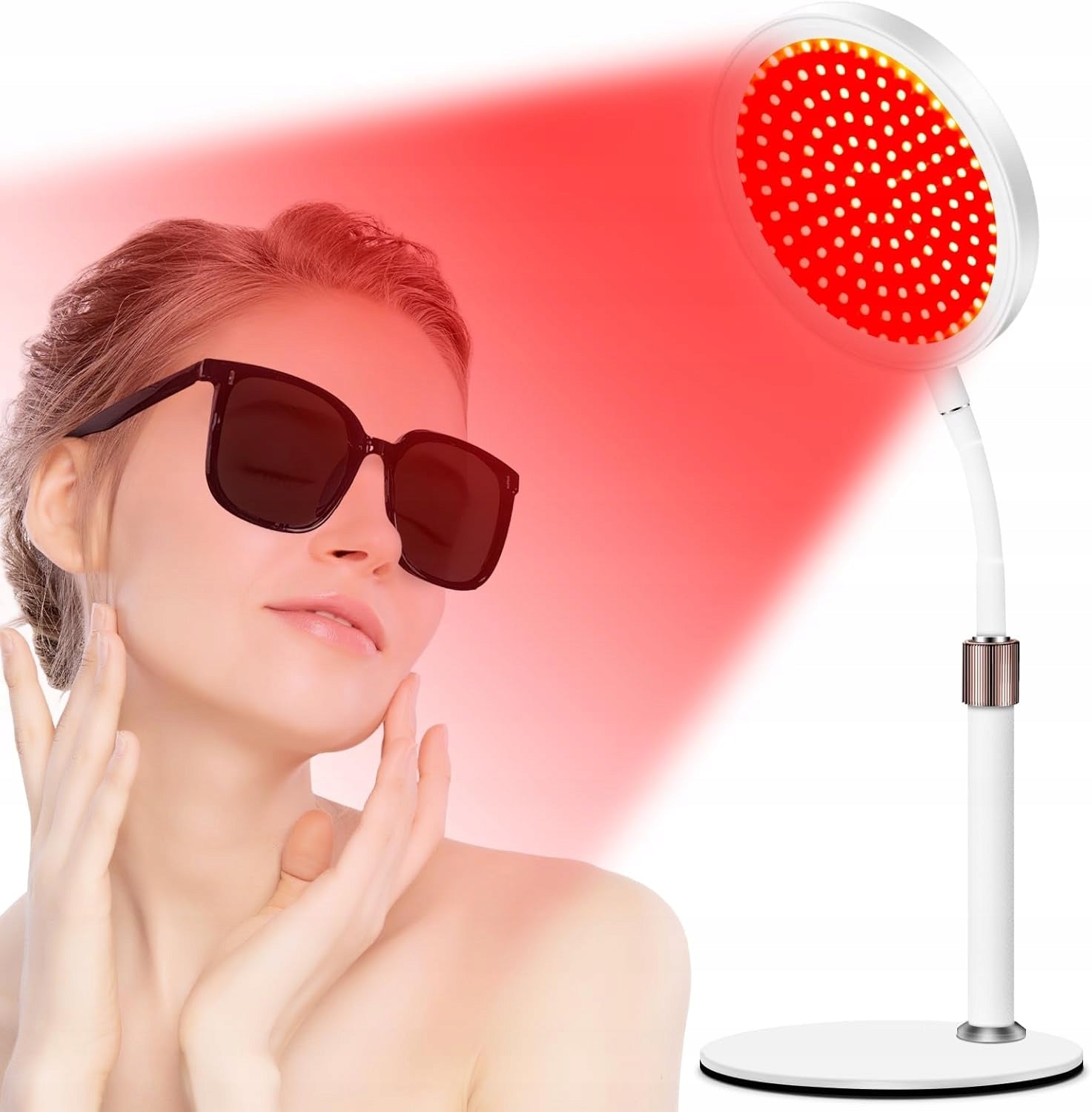 Infrared lamp with base, 660 nm 850 nm 940 mm healing