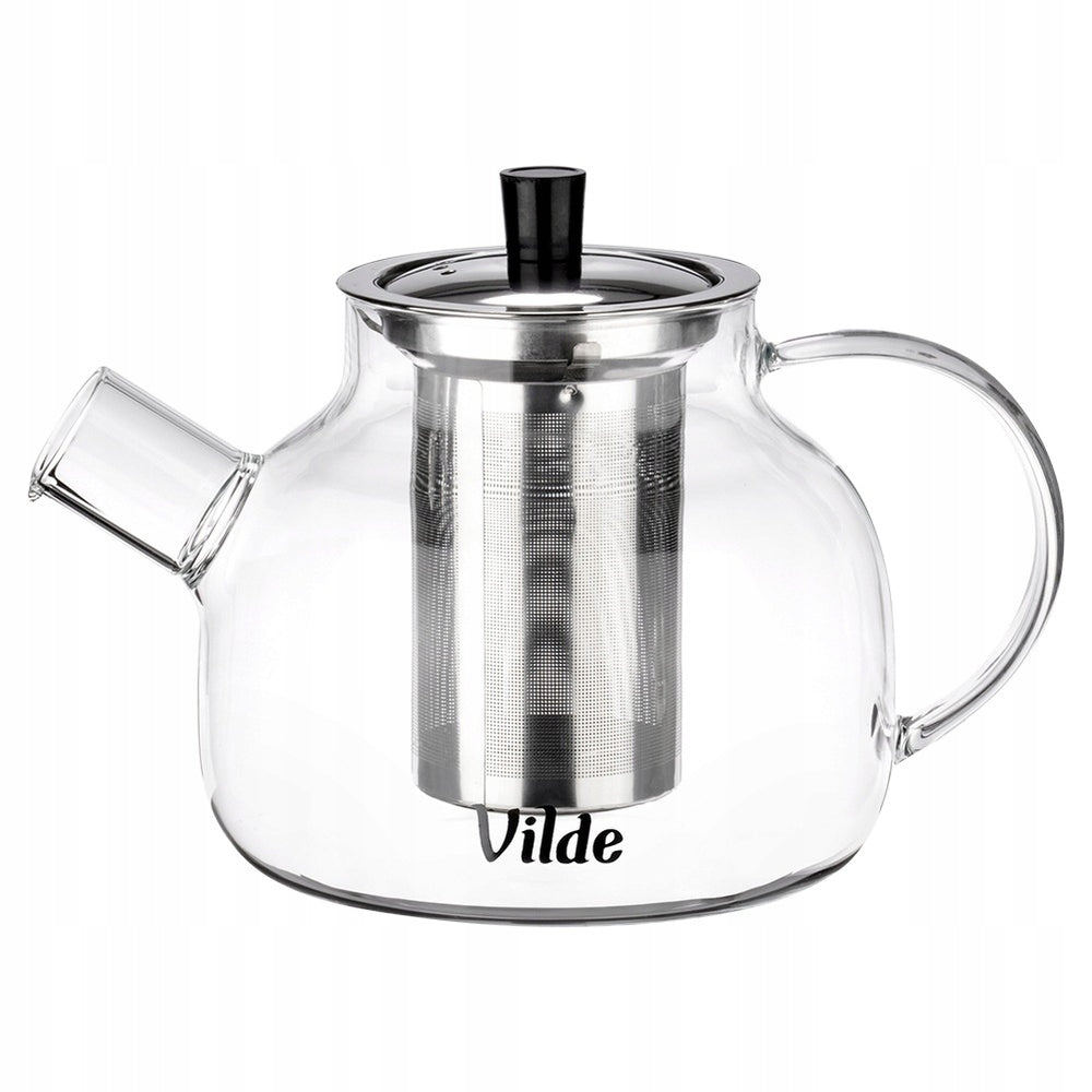 Infuser JUG WITH Strainer teapot brewing herbs 850 ml Brand Vilde