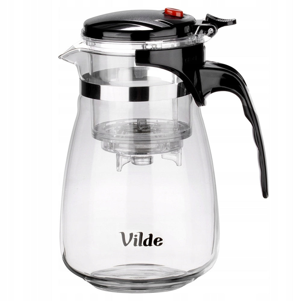 Infuser JUG WITH Strainer teapot brewing herbs 960 ml Brand Vilde