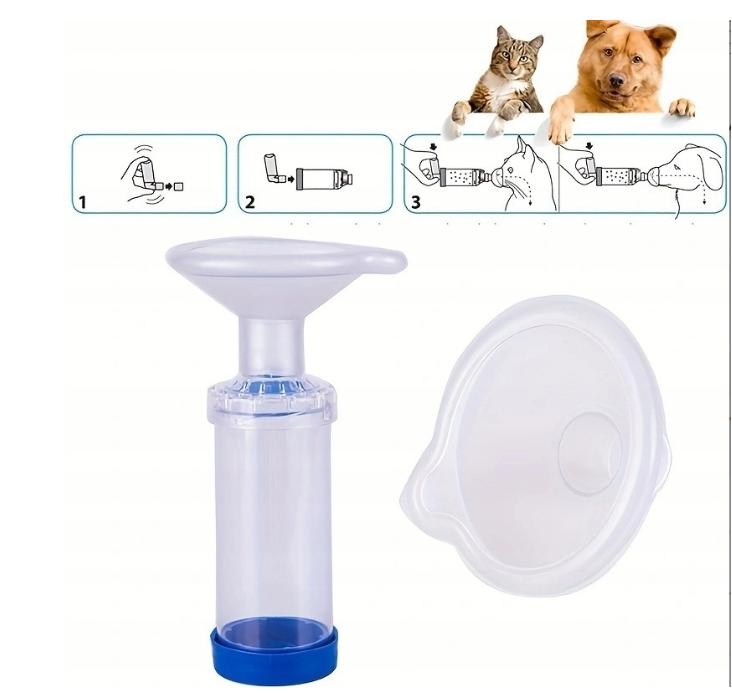 Inhaler Set with 2 Masks - For Your Cat and Small Dog