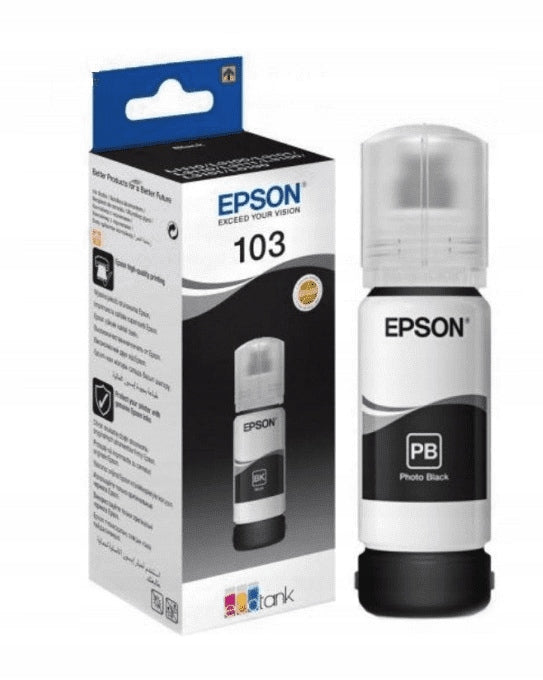 Ink Epson 103 C13T00S14A black (black) Ink bottle 103 black EAN (GTIN) 8715946655840