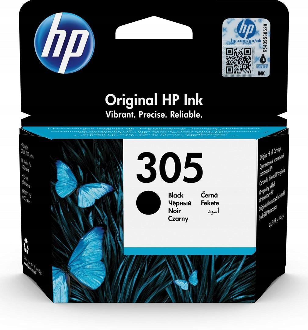 Ink HP 305 3YM61AE black Pigment ink cartridge DeskJet Black
