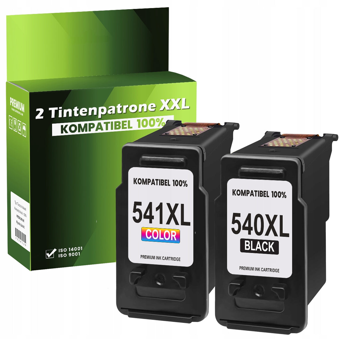 Ink cartridges for Canon PG 540 +541 PIXMA MG3250 2150 MX375 MG3650S TS5150 TS5151