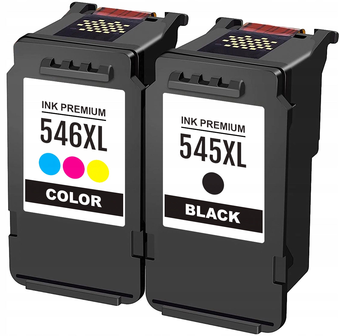 Ink cartridges for Canon PG 545 +546 iP2850 MG2450 2455 2550 2950 TS3350 TS3450 3351