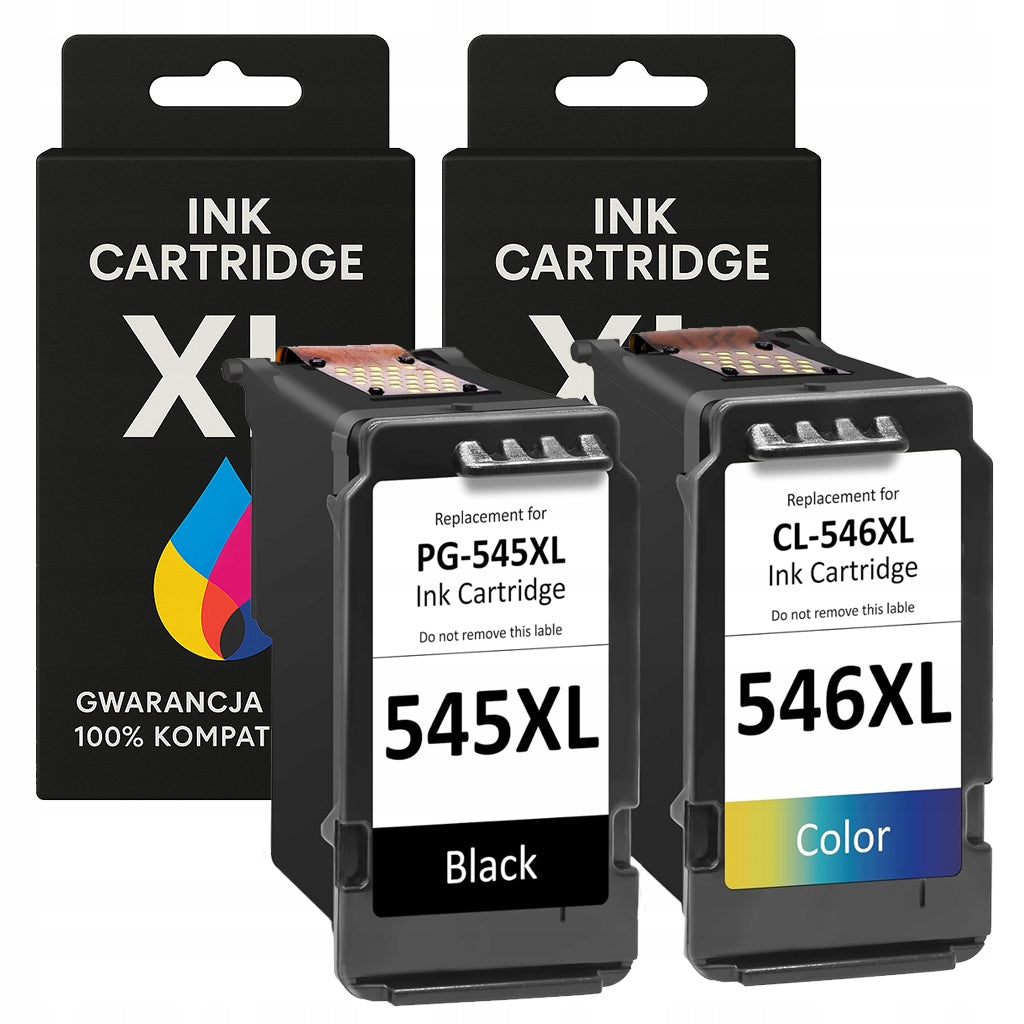 Ink cartridges for Canon PG 545 +546 iP2850 MG2450 2455 2550 2950 TS3350 TS3450 3351