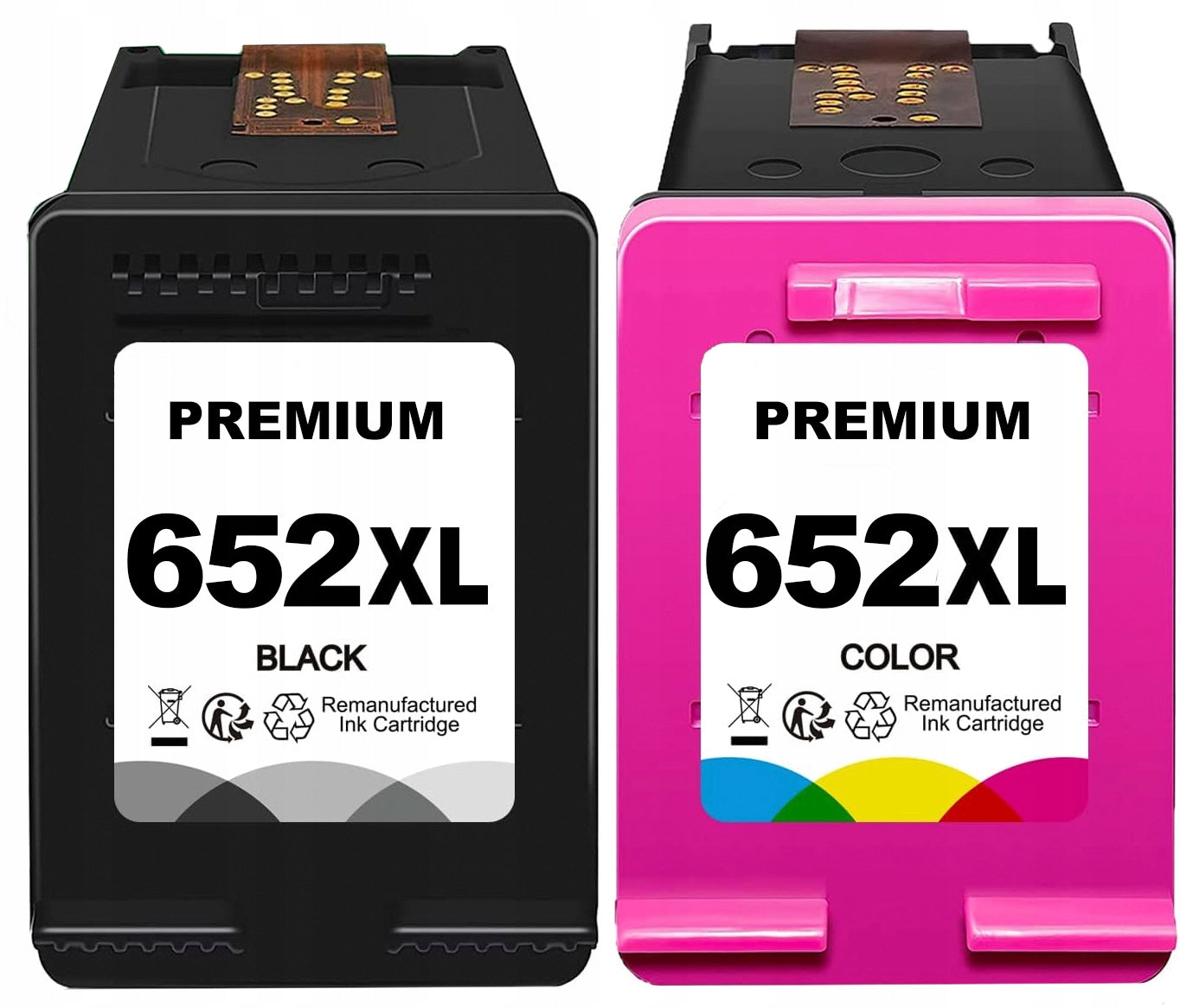 Ink cartridges for HP 652 XL DeskJet 1115 2315 2135 3635 3785 3790 3835 4530 4535 Packaging status original