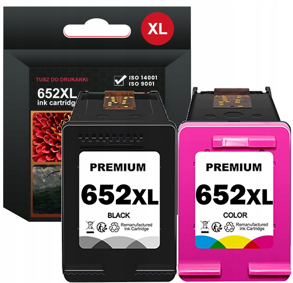 Ink cartridges for HP 652 XL DeskJet 1115 2315 2135 3635 3785 3790 3835 4530 4535