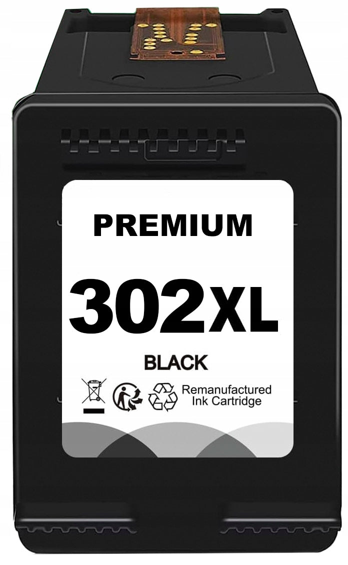 Ink for 302 BK HP DESKJET 1110 2130 3630 Envy 4520 OfficeJet 4650 3830 5200 Manufacturer code 5905481832919