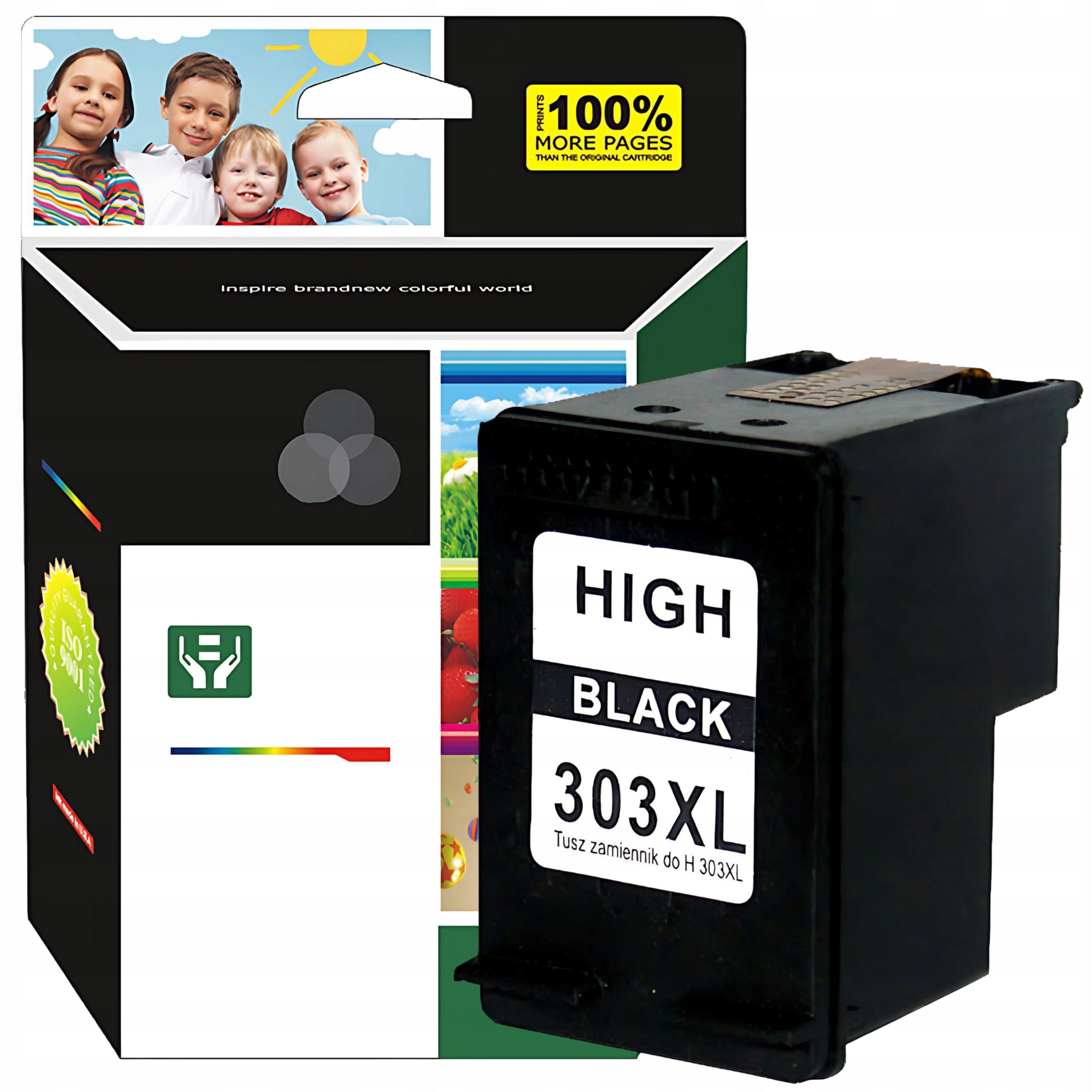 Ink for HP 303 BK XL 6220 7130 7200 7900 6230 6234 7920e 7830 Tango X Packaging status original