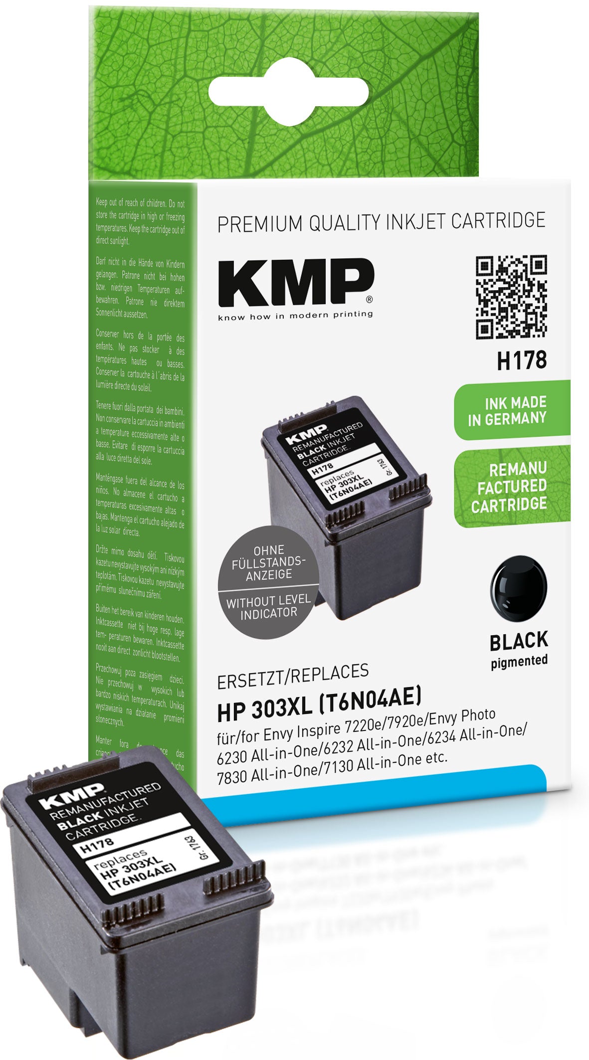 Ink for HP 303 XL T6N04AE black