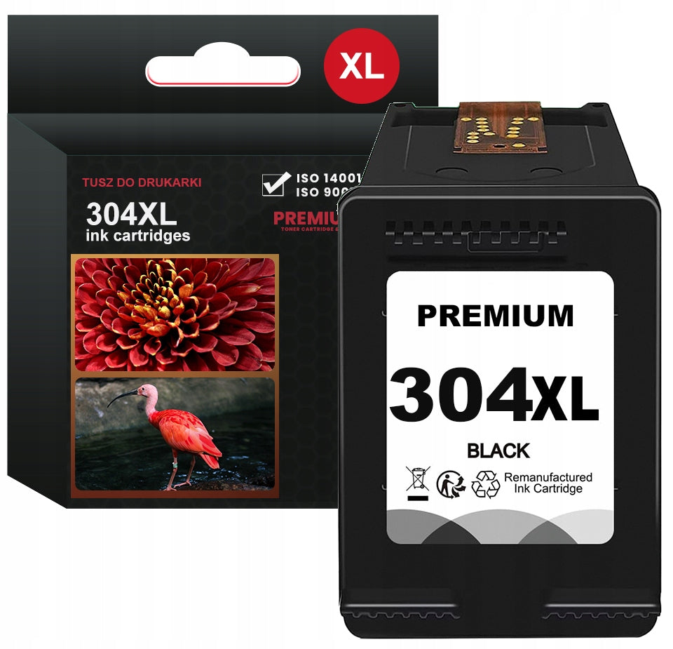 Ink for HP 304 XL BK Deskjet 2600 2620 2630 3720 3730 3760 ENVY 5020 5030