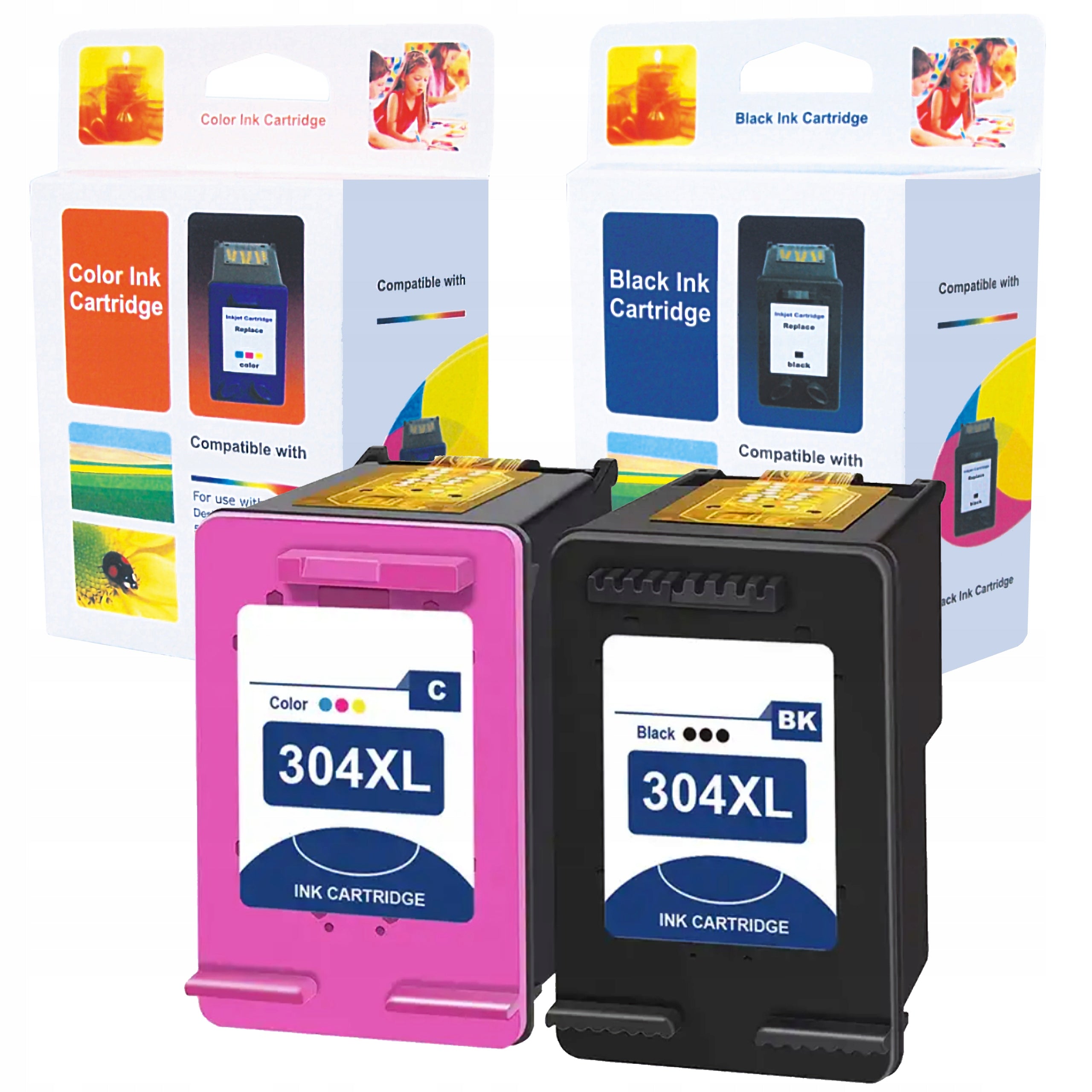 Ink for HP 304 xl DeskJet 2620 2630 3720 3730 3750 3760 3762 ENVY 5020 5030