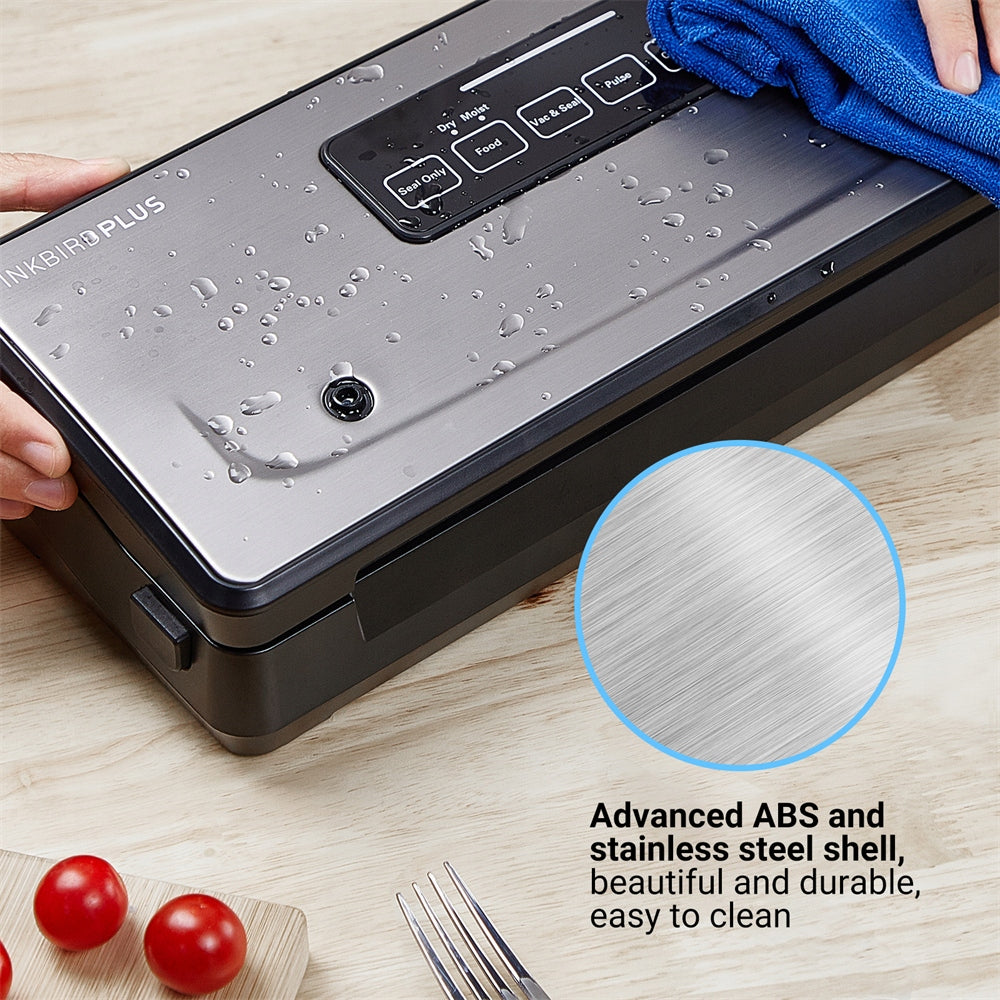 Inkbird INK-VS02 Automatic Vacuum Sealer Packer Food Sealer Wet & Dry Mode Material synthetic material
