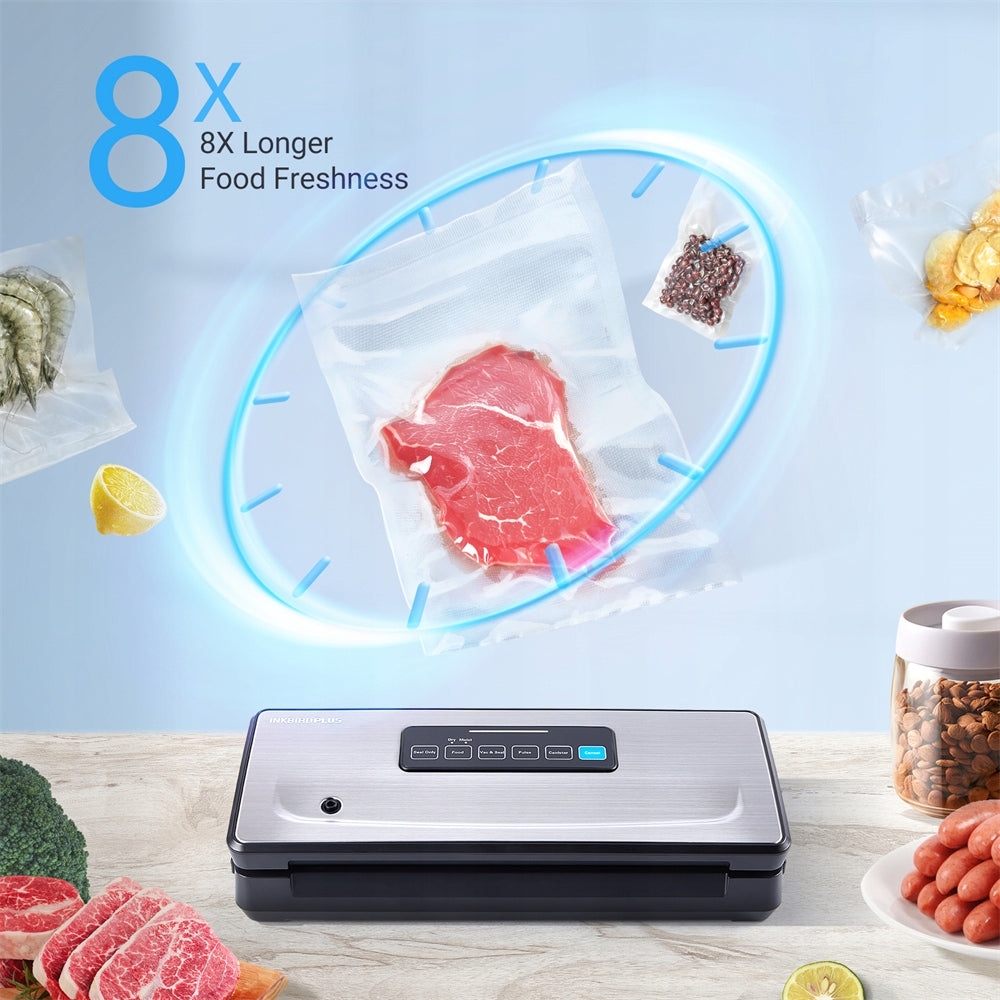 Inkbird INK-VS02 Automatic Vacuum Sealer Packer Food Sealer Wet & Dry Mode Model INK-VS02
