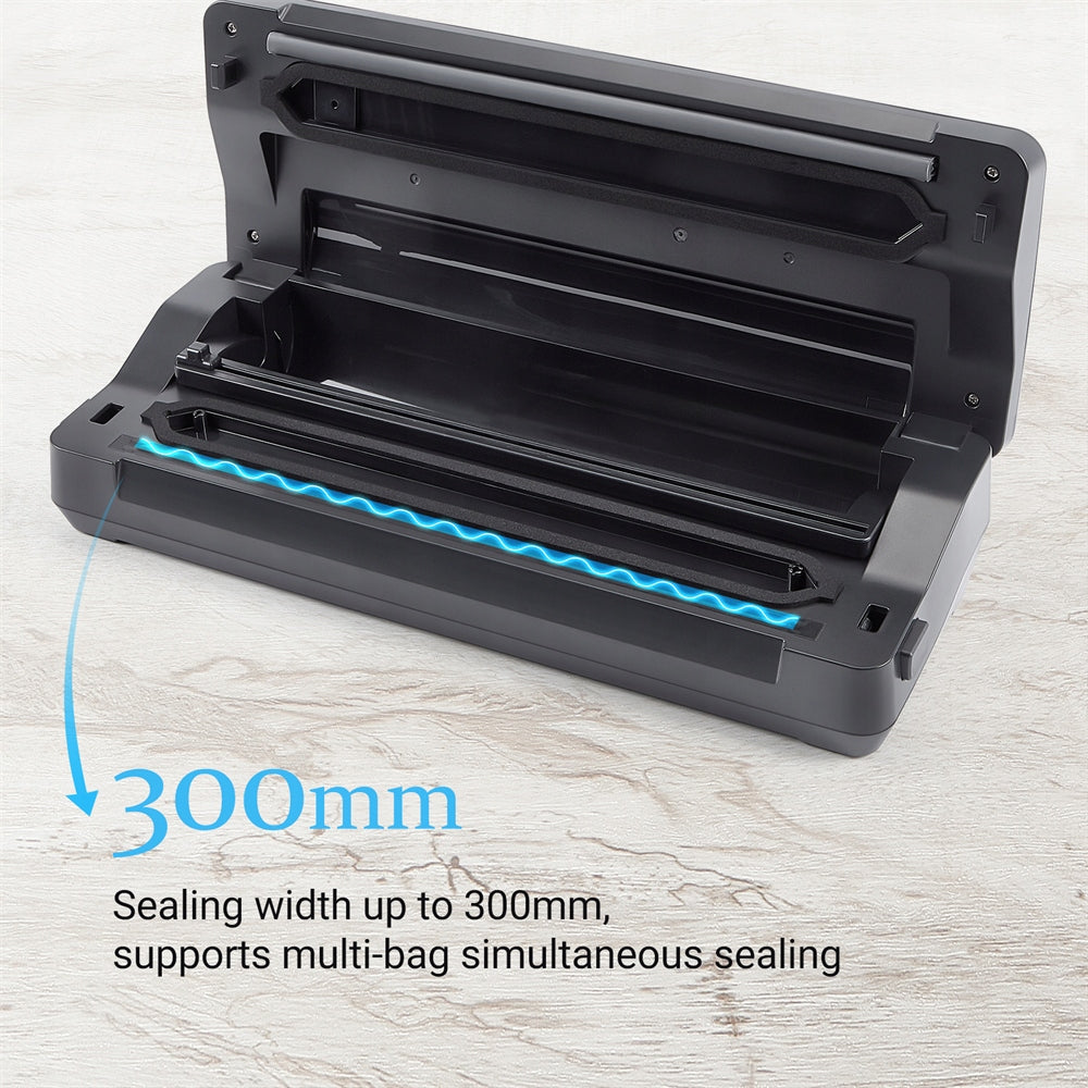 Inkbird INK-VS02 Automatic Vacuum Sealer Packer Food Sealer Wet & Dry Mode Power 130 W