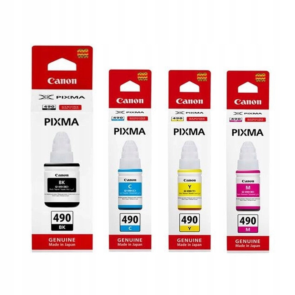 Inks Canon GI-490 GI490 set CMYK original