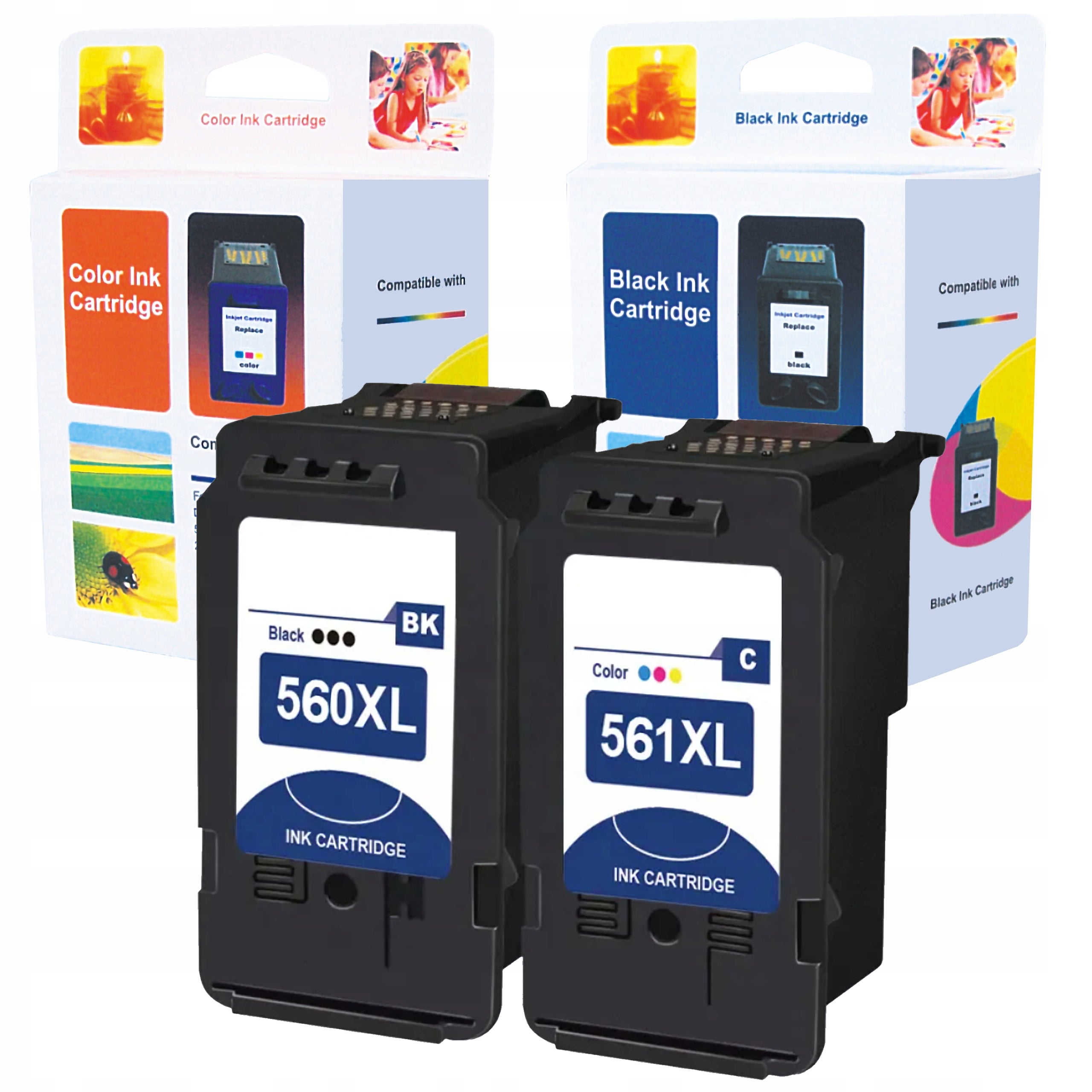 Inks for CANON PG 560 + CL 561 XL PIXMA TS5350 TS5350a TS5351 TS5352 TS7450