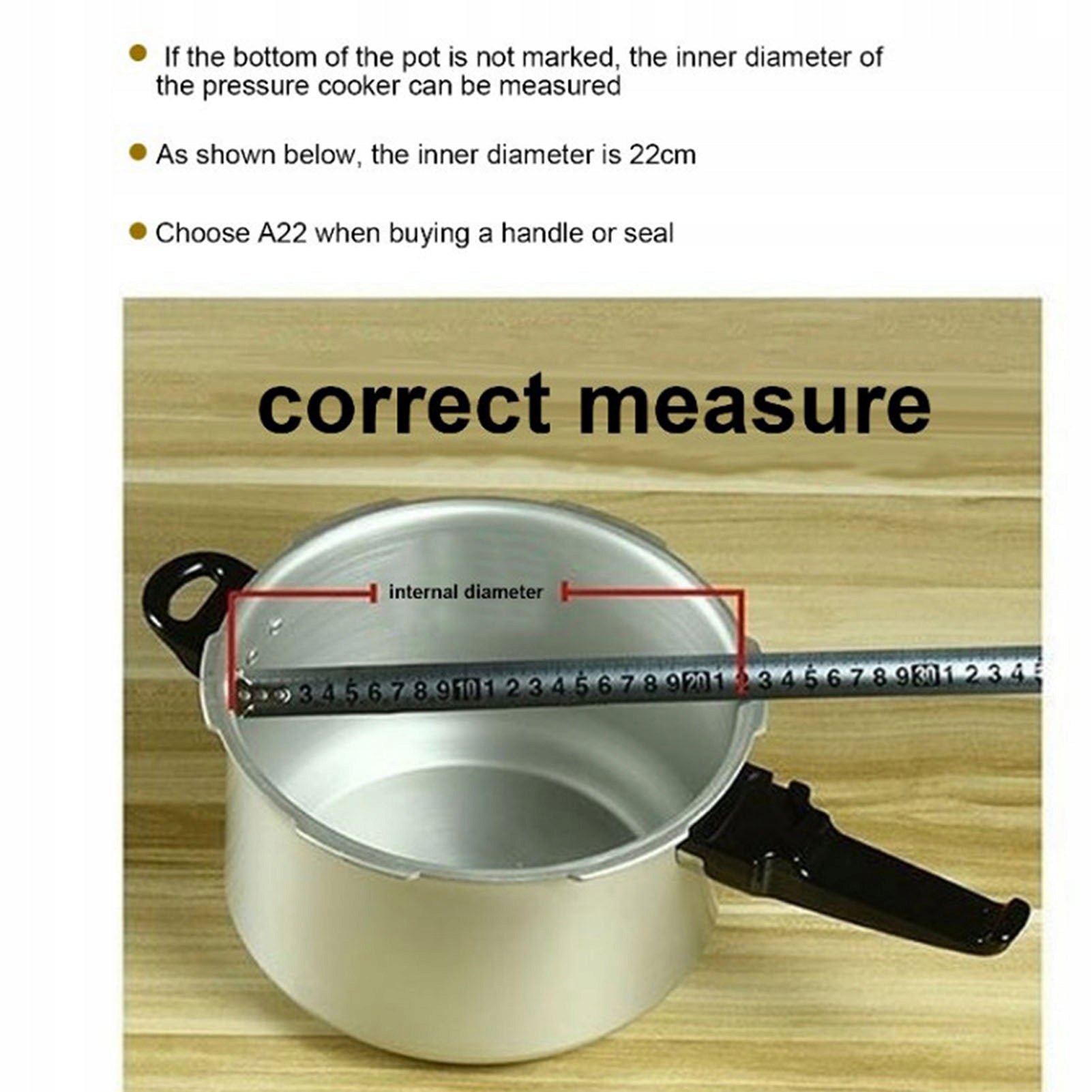Inner Diameter 32cm Silicone Gasket Ring for Pressure Cooker Replacement Capacity 1.01 l