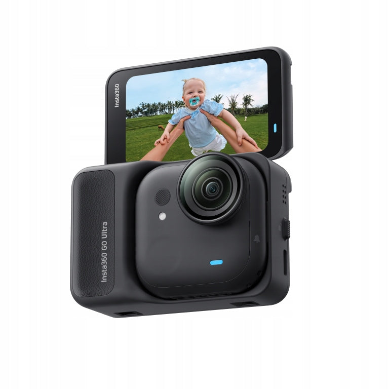 Insta360 GO Ultra Standard Bundle Midnight Black 4K UHD Sports Camera Manufacturer code CINSABEA(GOUltra02)