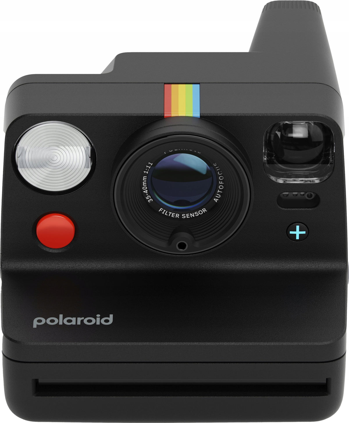 Instant Camera POLAROID Now+ Gen 3 Black + Colour Cartridges (8-Pack) Design optical viewfinder built-in flash