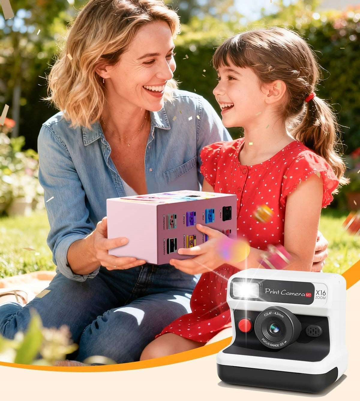 Instant Camera for Kids 1080P 32GB Thermal Printer Brand no brand