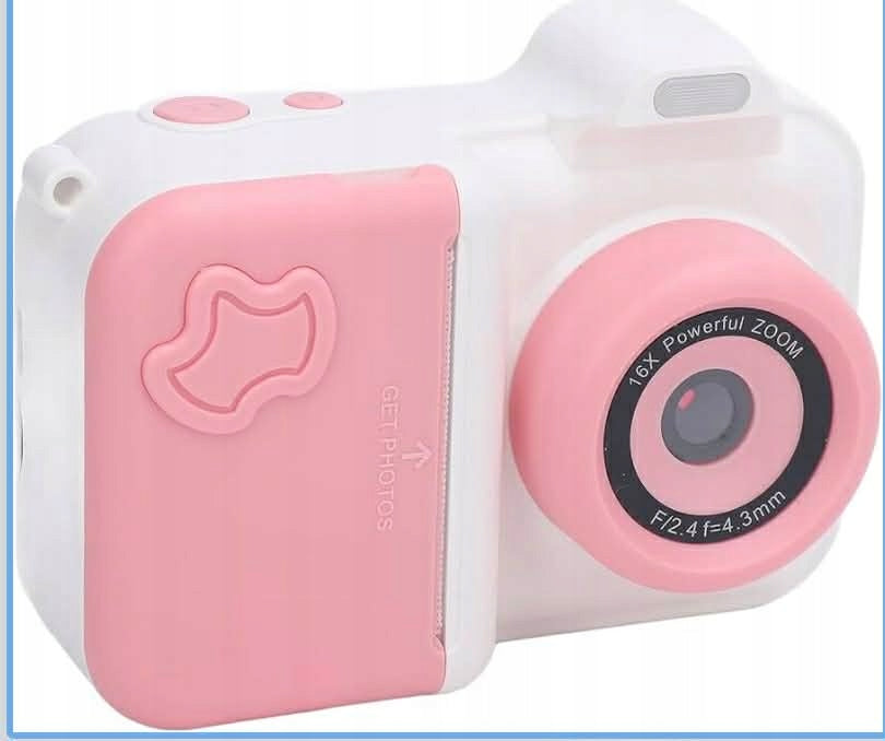 Instant Camera for Kids Instant Print Camera pink Packaging status original