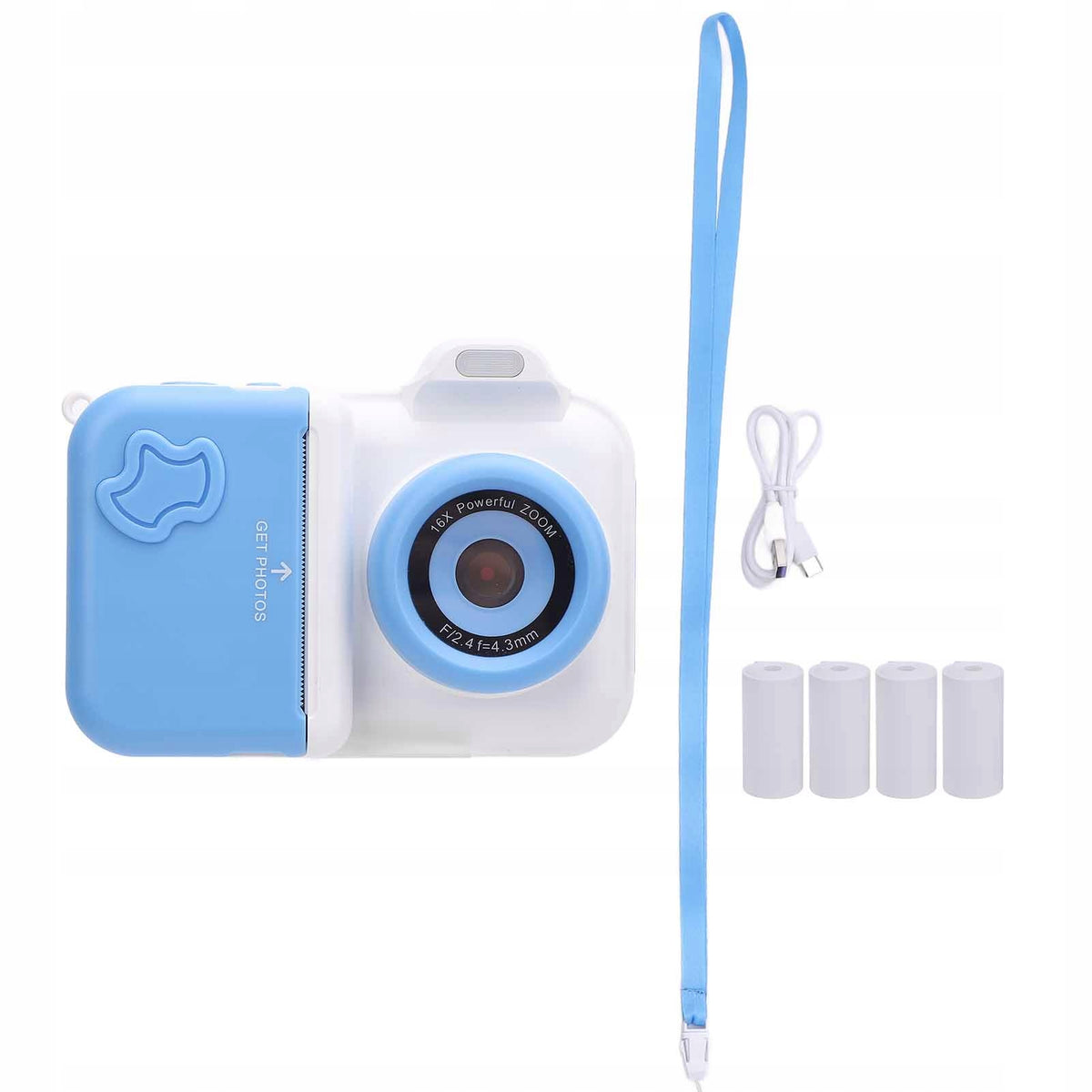 Instant Camera for Kids Instant Print Camera pink