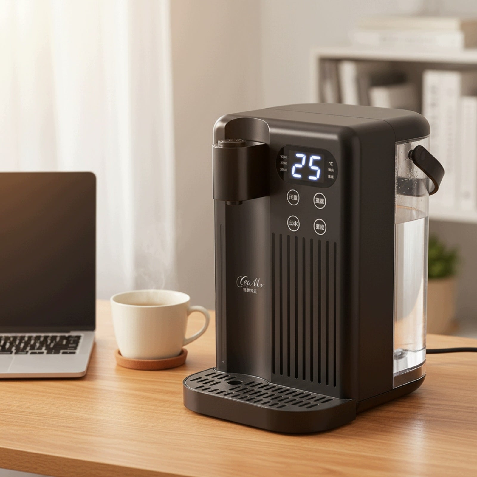 Instant Hot Water Dispenser Adjustable Temperature for Tea Lovers, Students