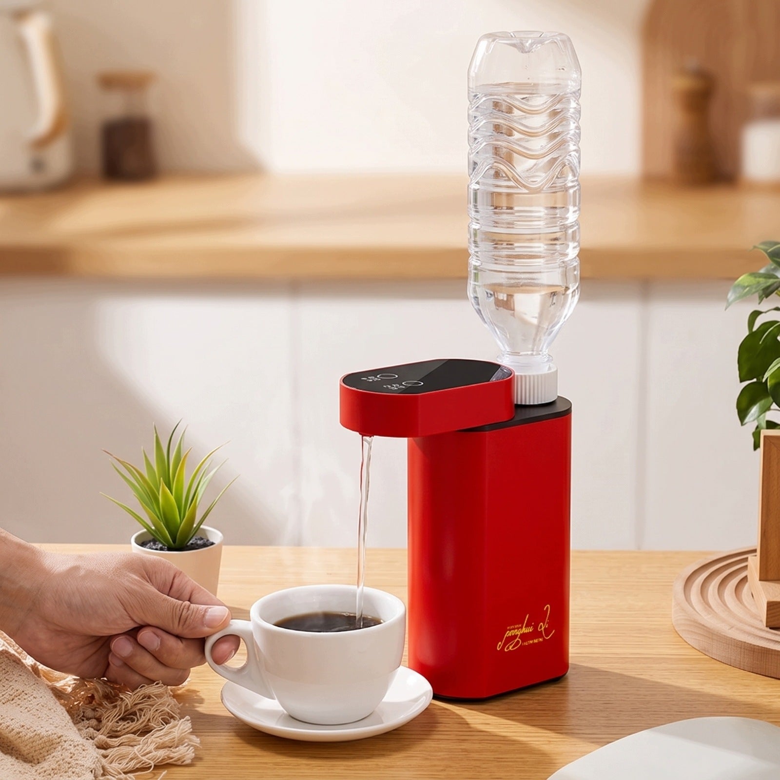 Instant Hot Water Dispenser Compact Countertop Hot Water Dispenser for Home Packaging status original