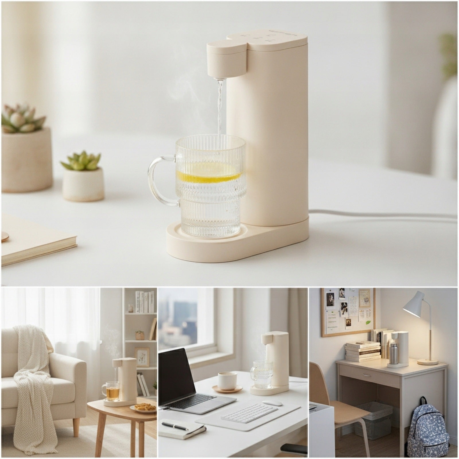 Instant Hot Water Dispenser Compact Tabletop Water Dispenser Mini for Desk Brand no brand
