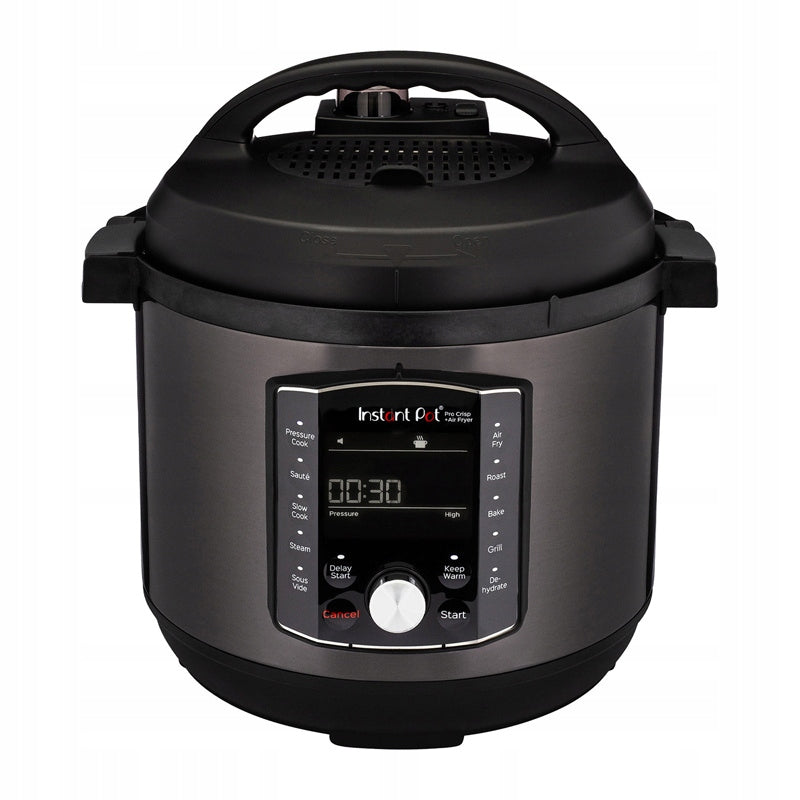 Instant Pot Pro Crisp Multicooker 7,6L Air Fry Pressure Cooker 11w1 1500W Black Packaging status original