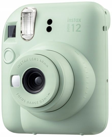 Instant camera Fujifilm Instax Mini 12 green HOLIDAYS Packaging status original