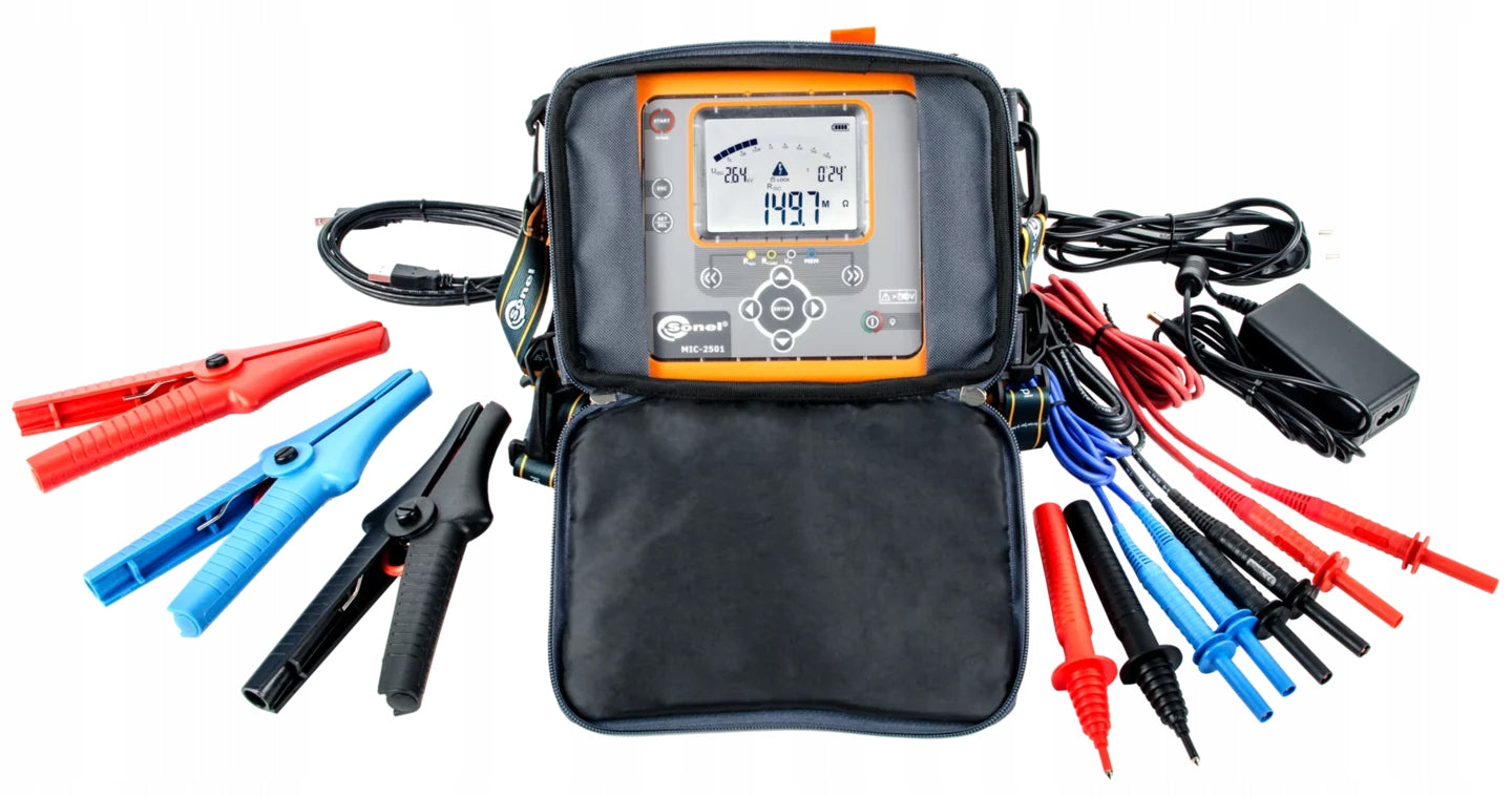 Insulation resistance meter Sonel MIC-2501 2,5kV WMPLMIC2501 Brand Sonel
