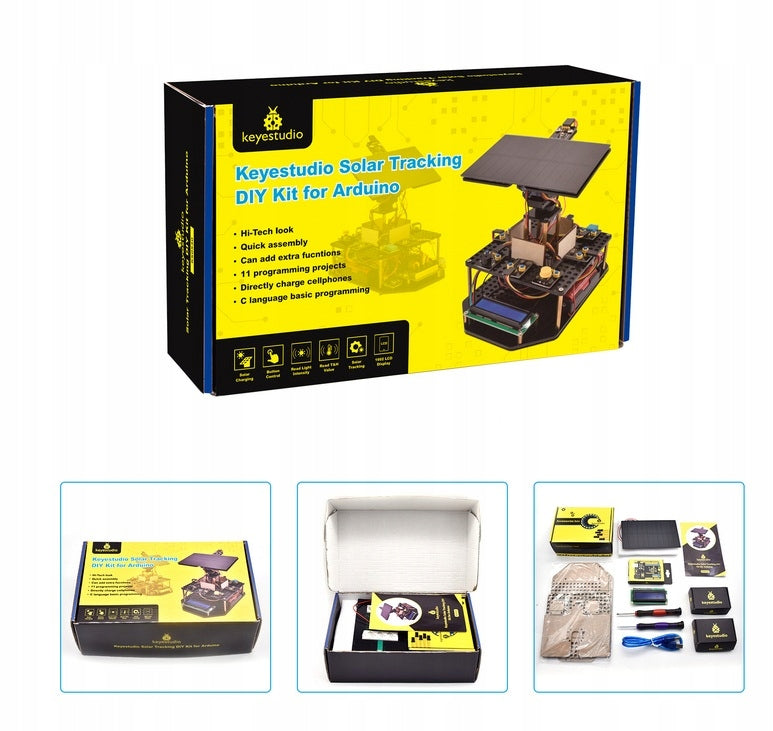Intelligent Educational Kit Sun Tracking System Compatible with Arduino C++ Brand no brand