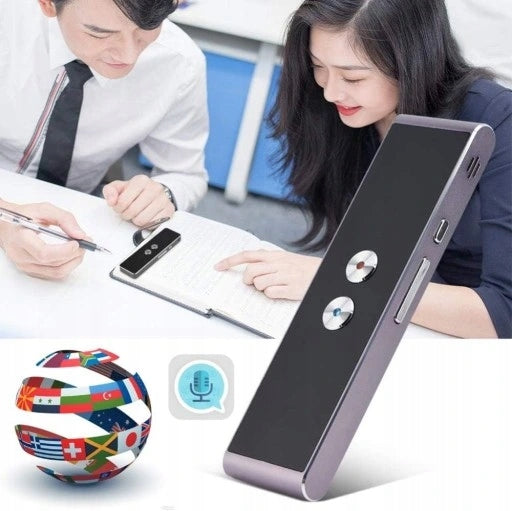 Intelligent two-way real-time voice translator Packaging status original