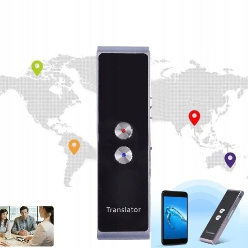 Intelligent two-way real-time voice translator