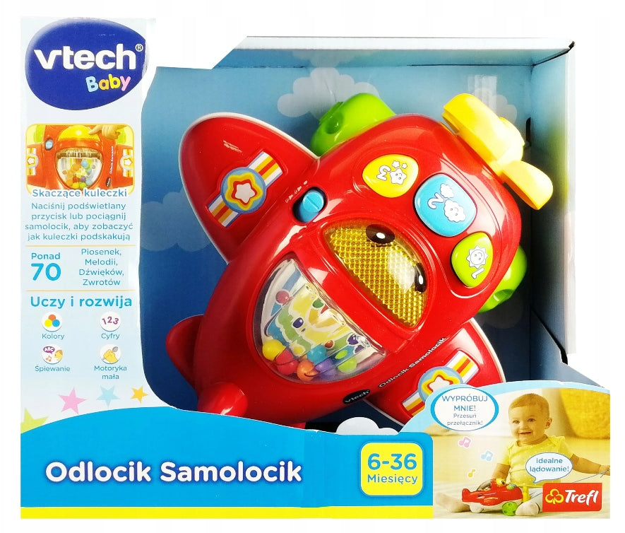 Interactive Departure Airplane Vtech 61430 6m+ Brand VTech