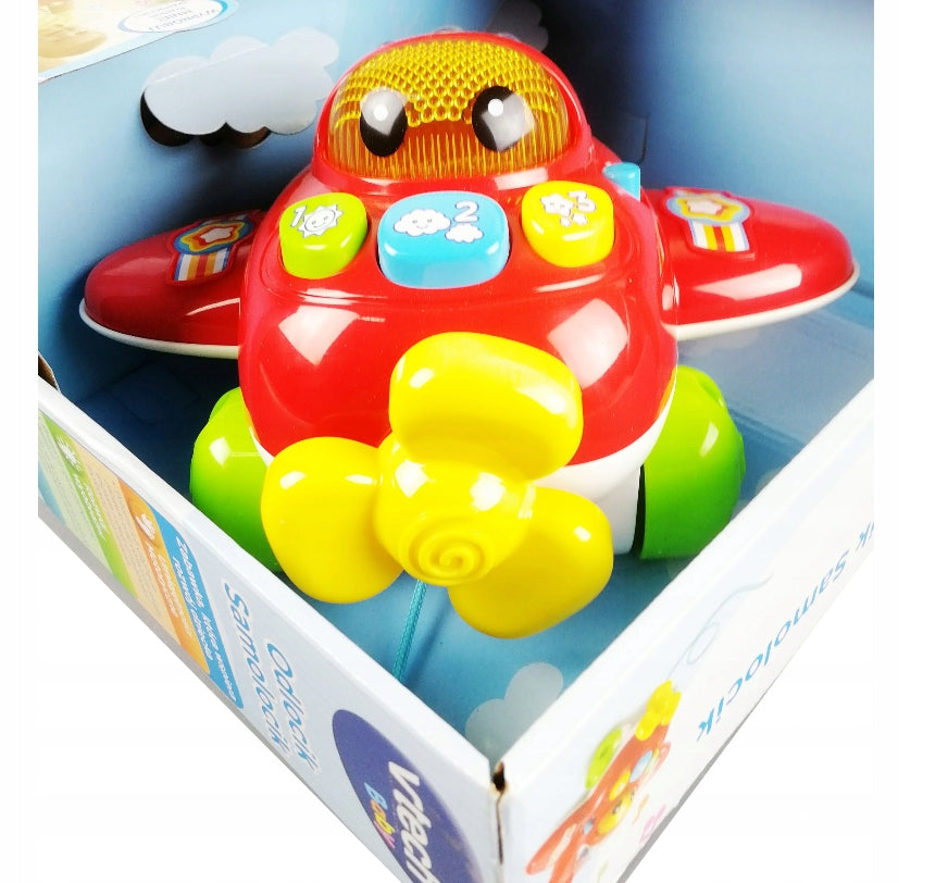 Interactive Departure Airplane Vtech 61430 6m+ Information regarding product safety and compliance Includes a toy. Adult supervision is recommended
