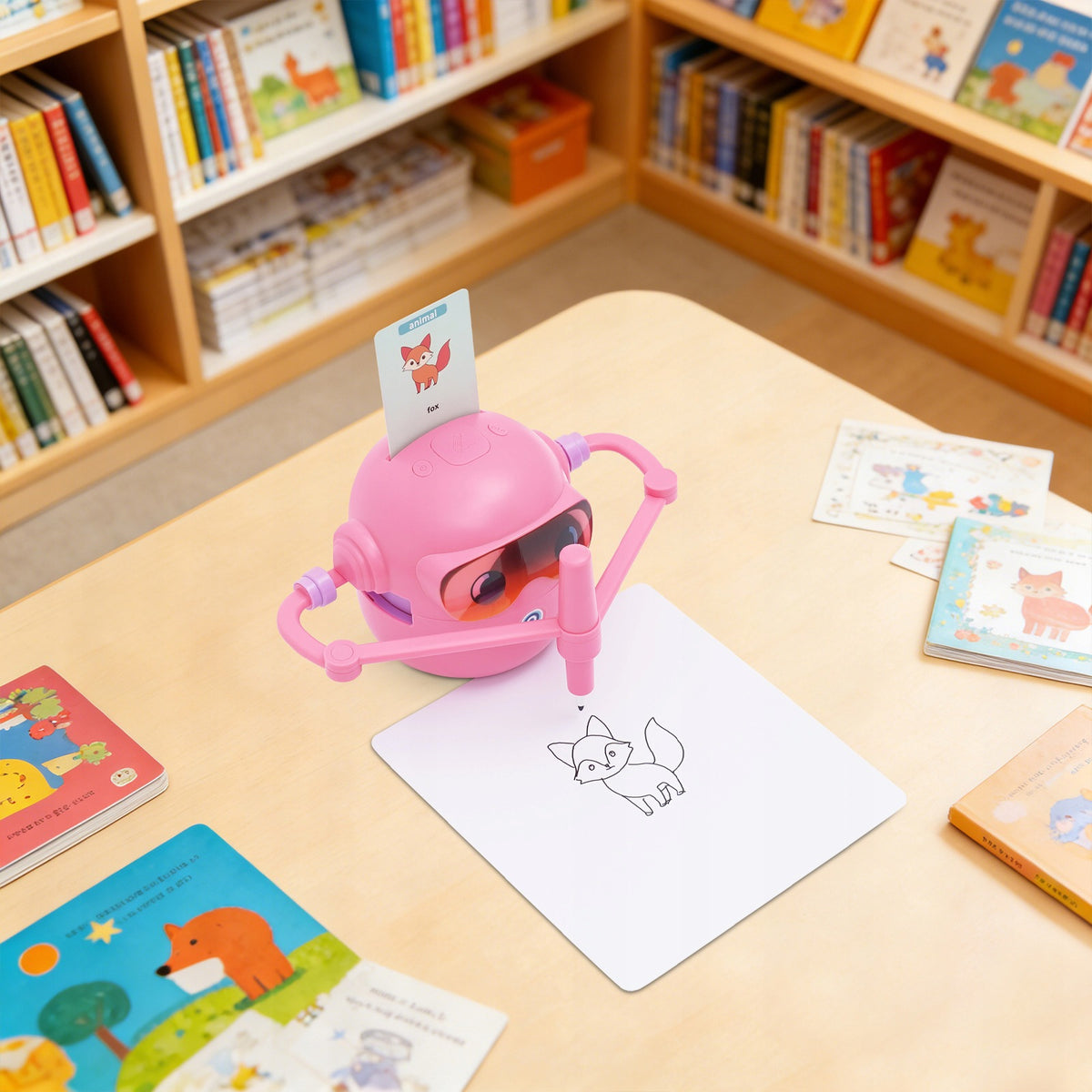 Interactive Educational Drawing Robot for Kids Drawing Learning Toy Robot Manufacturer code 4896009081791