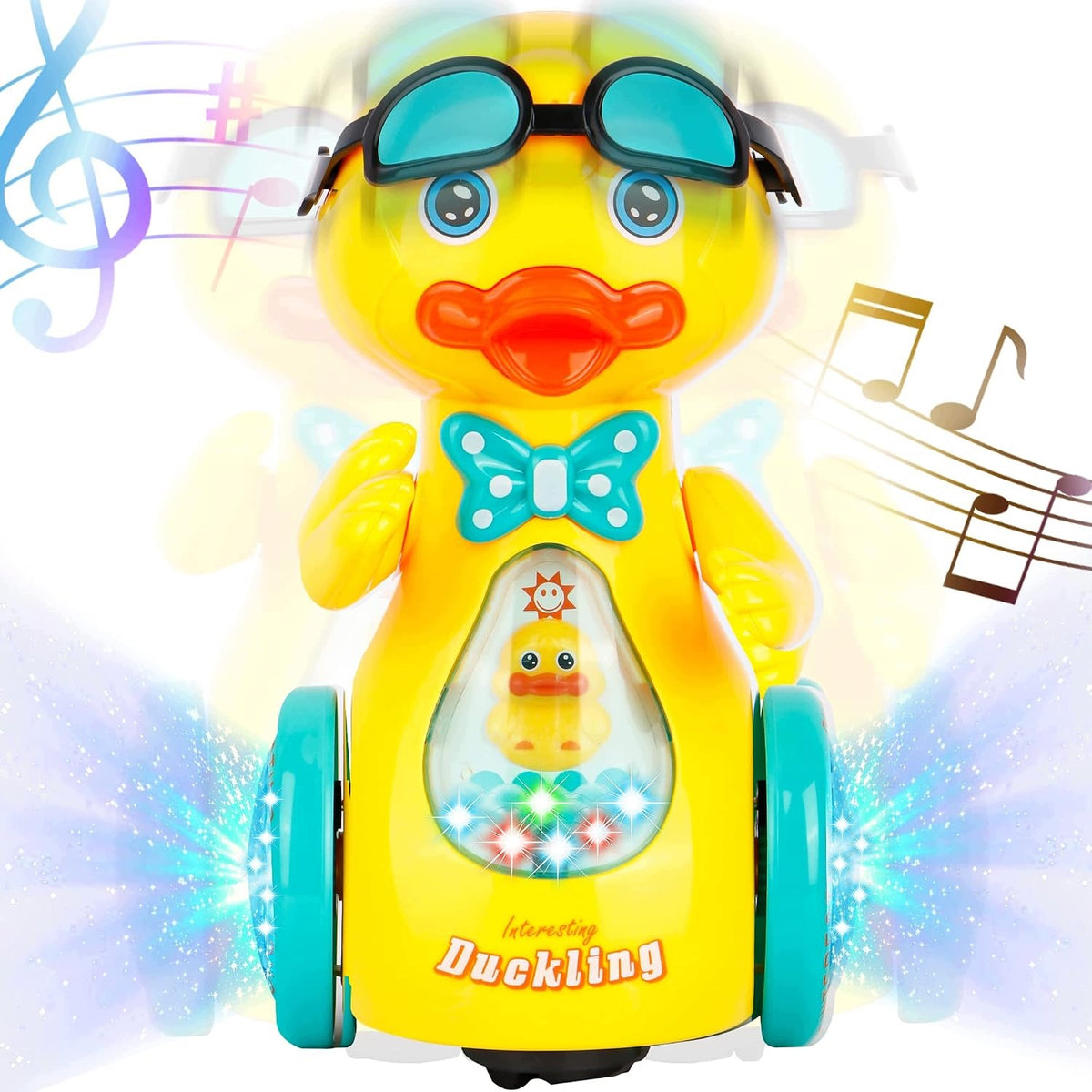 Interactive Educational Musical Duck Game Sings Dance Walks