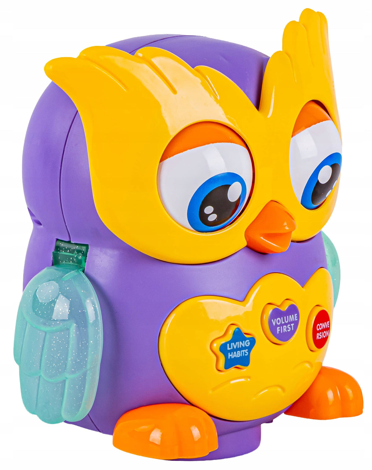 Interactive Educational Toy OWL Wise Musical Owl Rides Sings Game Brand DK