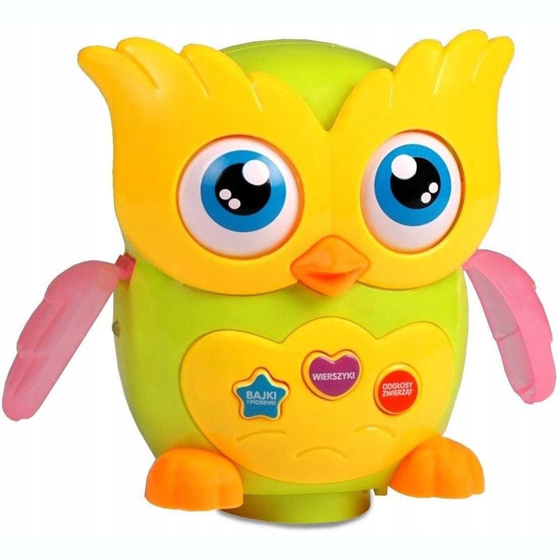 Interactive Educational Wise Owl Artyk Says Fairy Tales Poems Sounds Brand Artyk