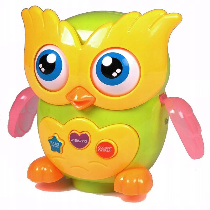 Interactive Educational Wise Owl Artyk Says Fairy Tales Poems Sounds Kid's age 18＋ months